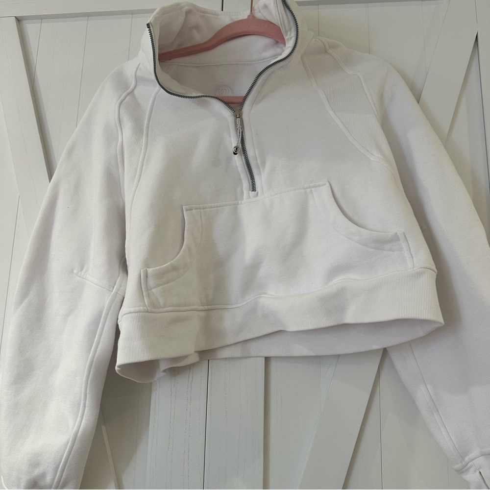 Scuba Oversized Funnel-Neck Half Zip